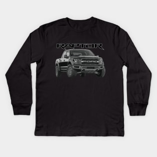 SVT RAPTOR Kids Long Sleeve T-Shirt